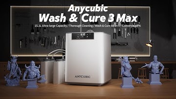 Introducing Wash & Cure 3 Max---Bigger capacity. Smarter cleaning. Easier workflow.💥