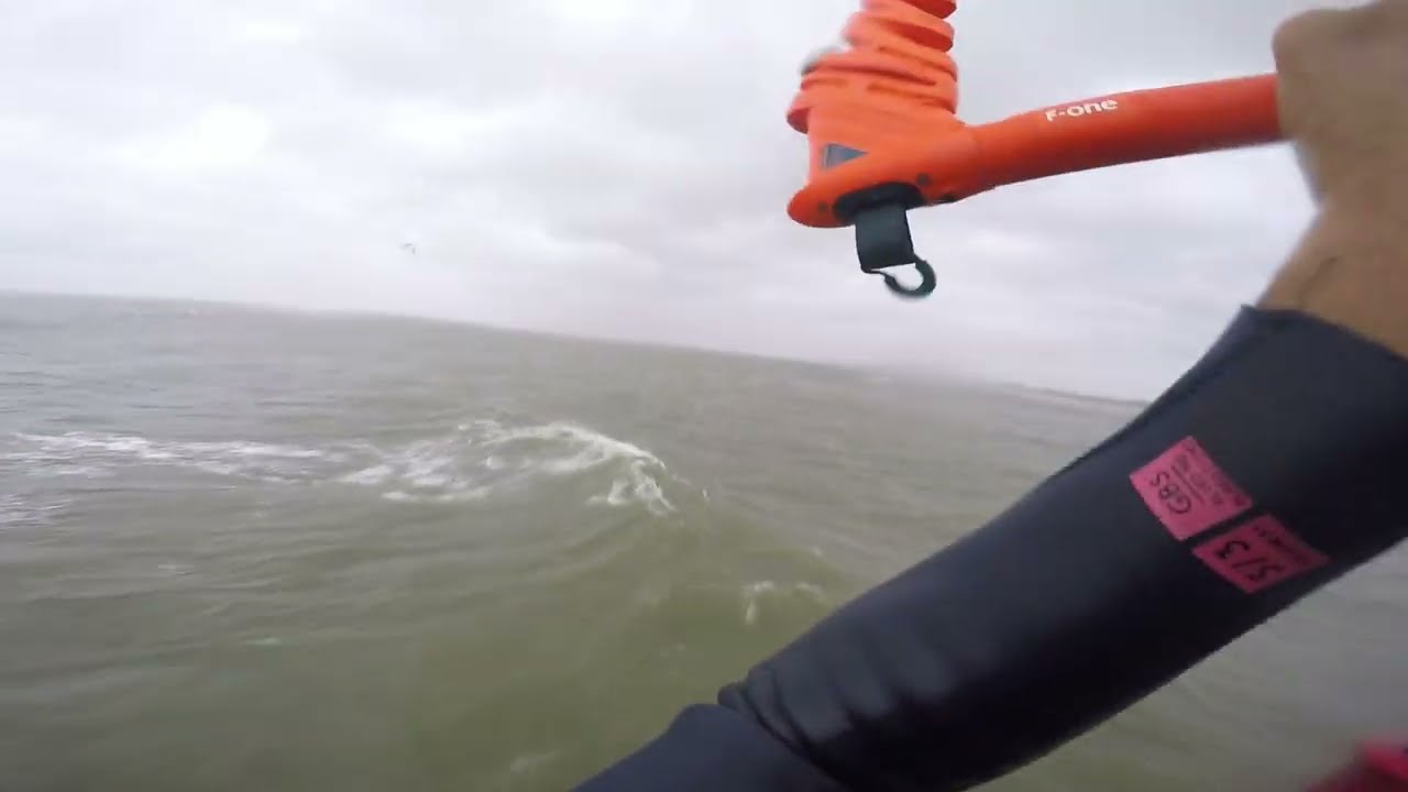 kiteloops in strong wind