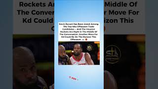 Kevin Durant Listed As A Top NBA Offseason Trade Candidate 👀🏀🔥#KevinDurant #KD #HoustonRockets