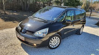 Renault Grand Espace IV 2004 2.0T 163KM Initiale Paris Prezentacja Samochodu