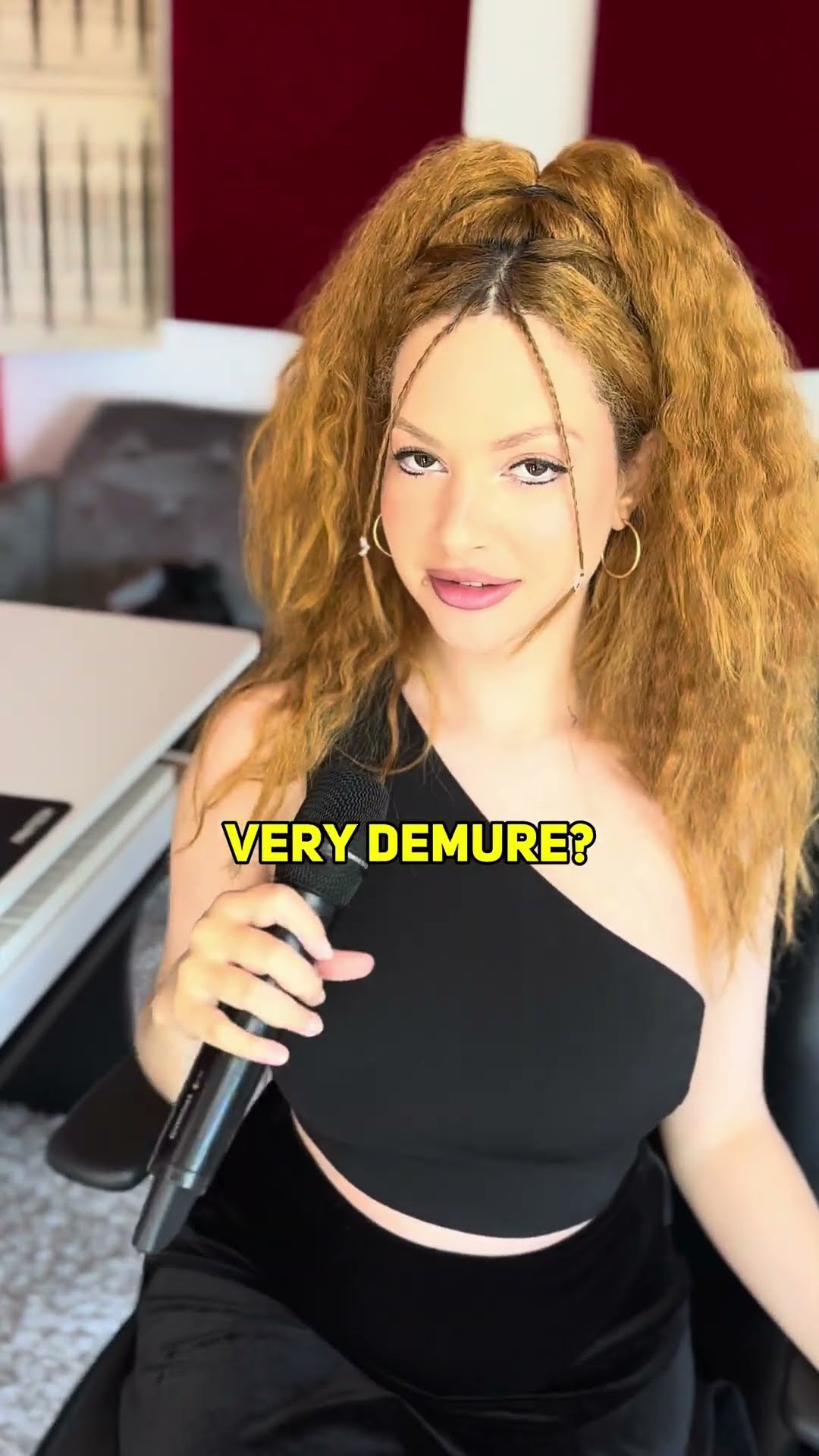 Bava is very DEMURE?! very CUTESY?!