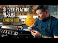 Vlog #2. Silver plating  guitar parts. English dub