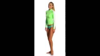 Dolfin Uglies Long Sleeve Female Rash Guard | SwimOutlet.com