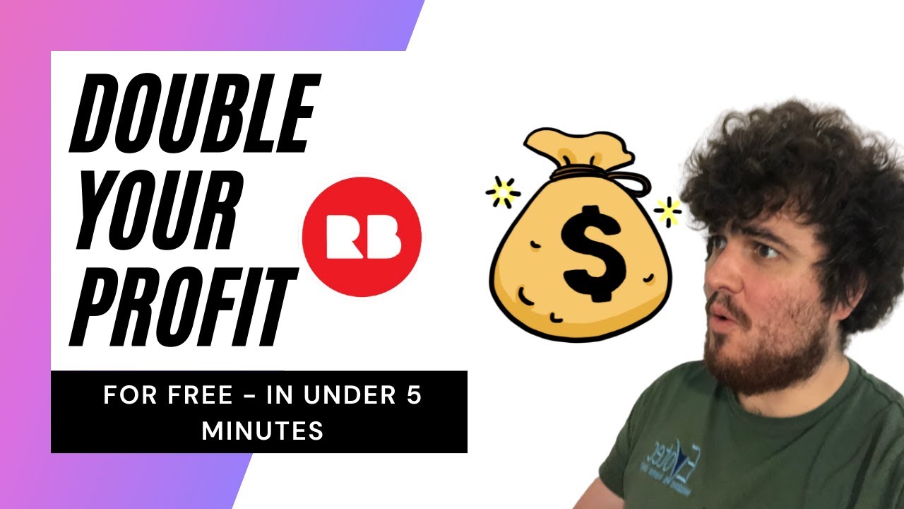 How to DOUBLE your Redbubble Profits in 5 minutes