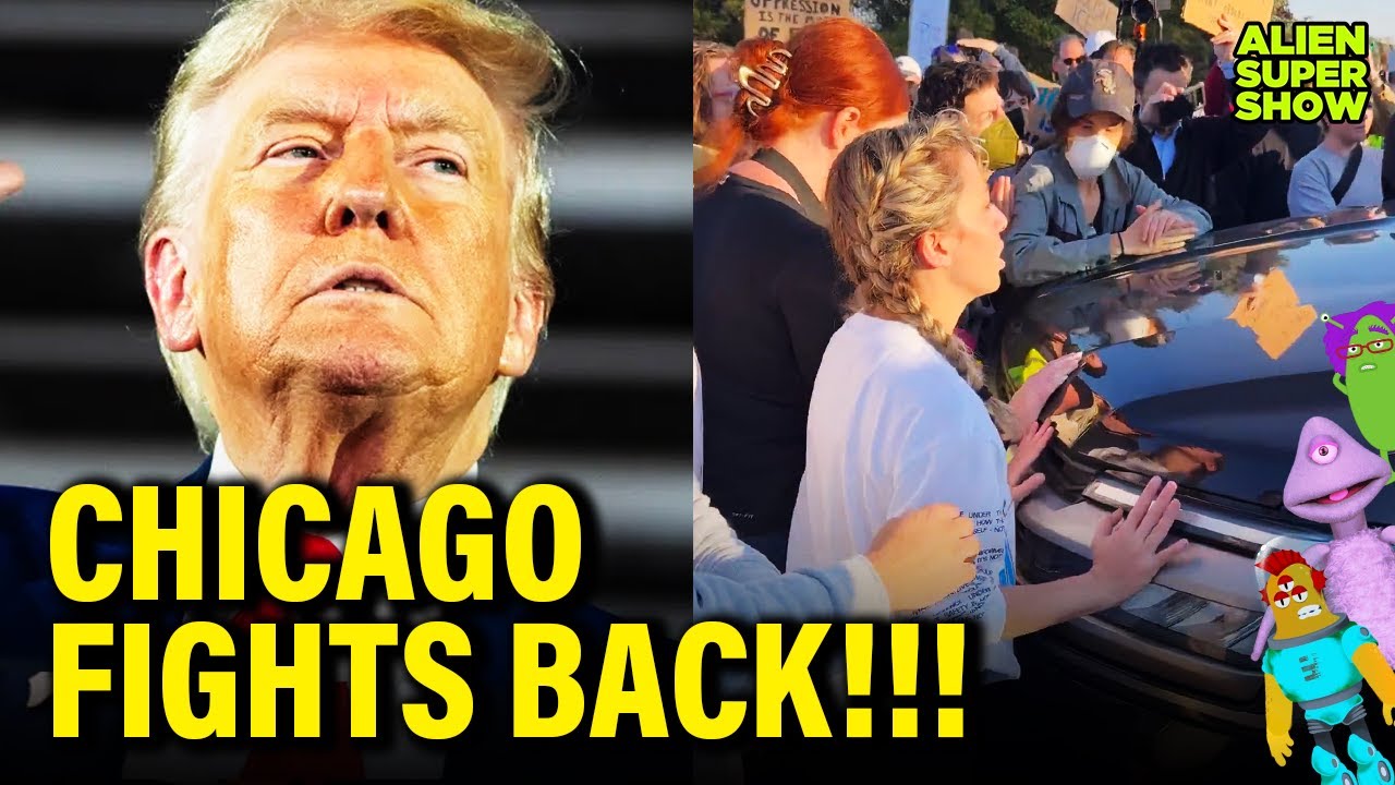 Trump gets NIGHTMARE NEWS in Chicago AS PROTESTS GROWS | Alien Super Show