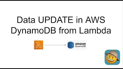 #data  #update  in #aws  #dynamodb from #lambda #handson with #code
