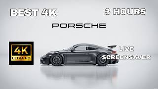 Best 4K Porsche Screensaver – 3 Hours of Ultra HD Luxury Cars