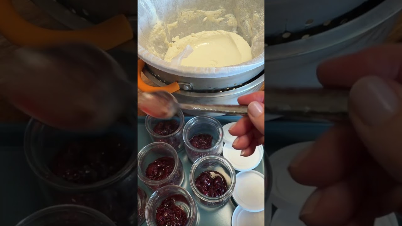 Berry Yogurt Pots