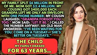 My Family Split $6 Million and Gave Me Only an Envelope Then One Phone Call Exposed Grandpa’s Secret