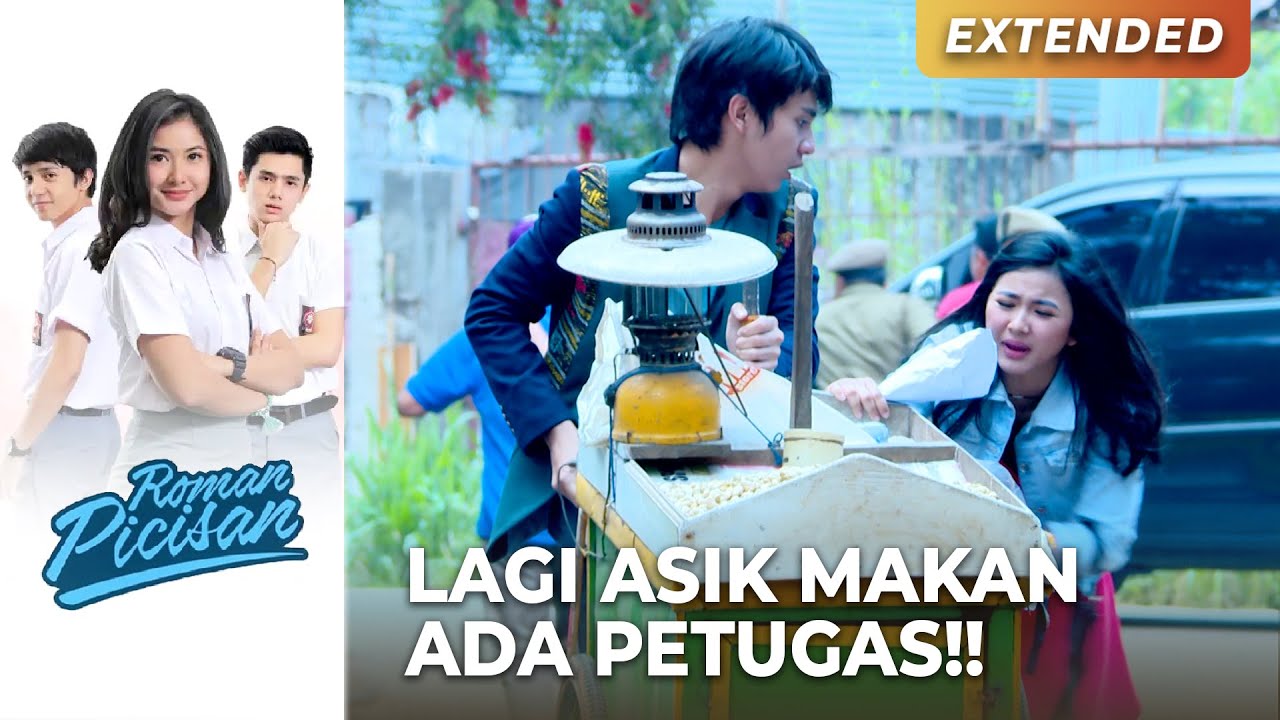 ADA PETUGAS!! Wulan & Roman Bawa Lari Gerobak Kacang | ROMAN PICISAN | Eps 50 (2/4)
