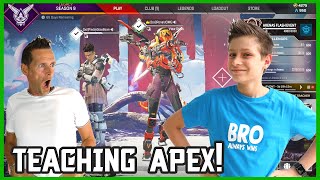 TEACHING APEX TO FREDDY!