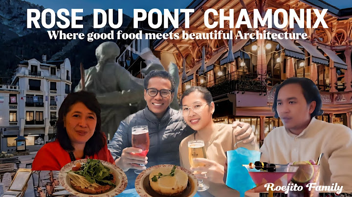 Where Good Food Meets Beautiful Restaurant || Nyobain makan di Rose du pont, Chamonix mont Blanc