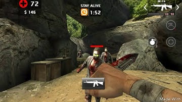 Dead Trigger 2 with a XBox One S controller