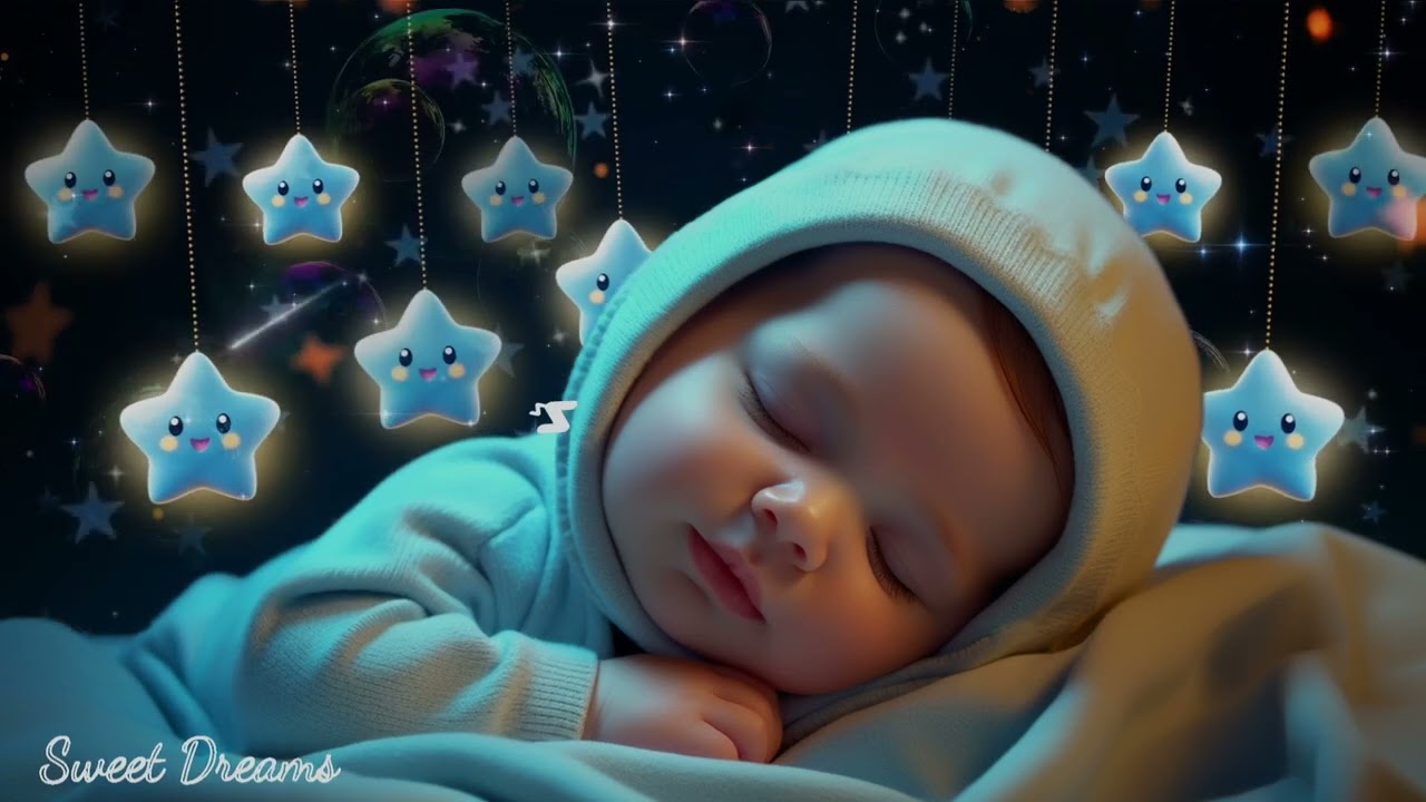 Baby Falls Asleep in 3 Minutes 💤 Mozart & Brahms Lullabies | Calm & Soothing Baby Sleep Music 🌙