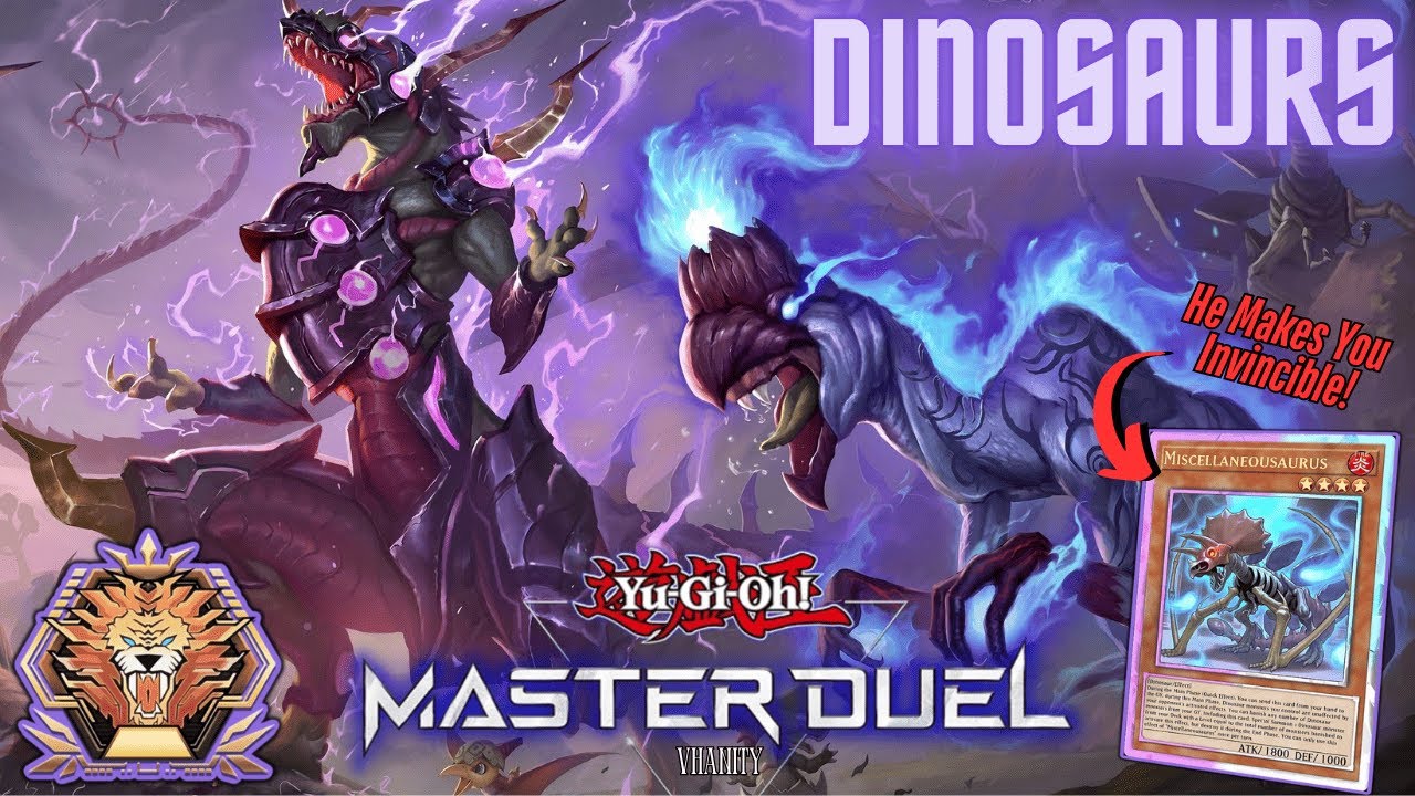 This Dinosaur Deck still TAKES OVER RANKED / YuGiOh! Master Duel