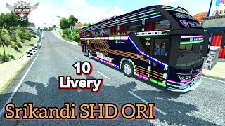 Share‼️Top 10 Livery Bus Srikandi SHD ORI Bus Simulator Indonesia V4.0.3 #bussimulator #bussiid screenshot 3