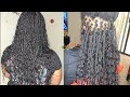 Knotless Goddess Braids/ Gypsy Braids/done with human hair .Part 3