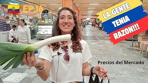 Una LOCURA Los PRECIOS En El MERCADO de QUITO! 😮🫢 (Argentinos Hacen COMPRAS 🛒 en #ecuador)