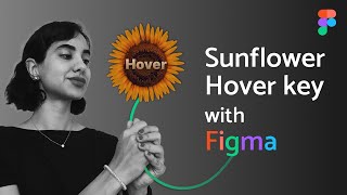 sunflower Hover key | Figma tutorial screenshot 5