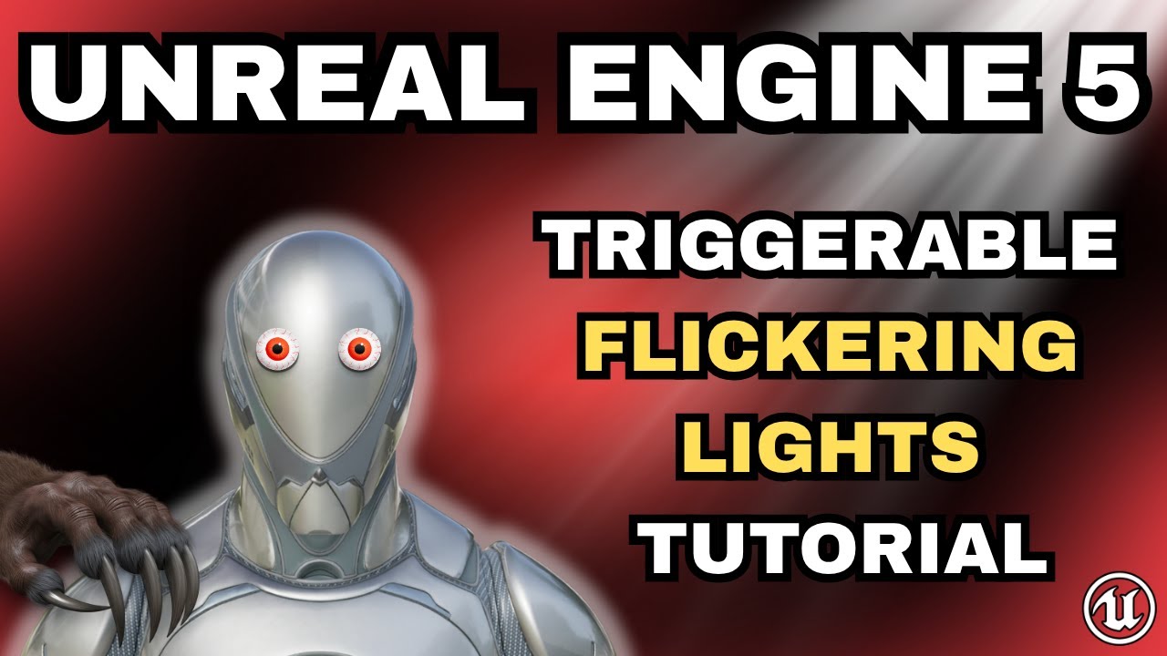 Flickering Lights That React to the Player — Unreal Engine 5 Blueprint Tutorial