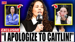 LIVE: Sue Bird APOLOGIZES After Caitlin Clark LEAVES Team USA Over Bench Drama!