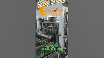 QT6 15 concrete paving brick making machine hollow block brick machinery #shiyue machinery 2024