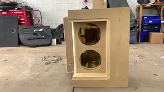 Box Build GMC Terrain Kicker Subwoofers