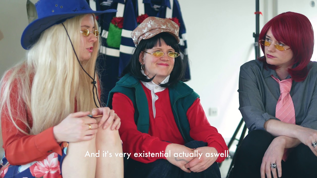 The View From Behind The Futuristic Rose Trellis