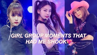 KPOP GIRL GROUP MOMENTS THAT HAD ME SHOOK!
