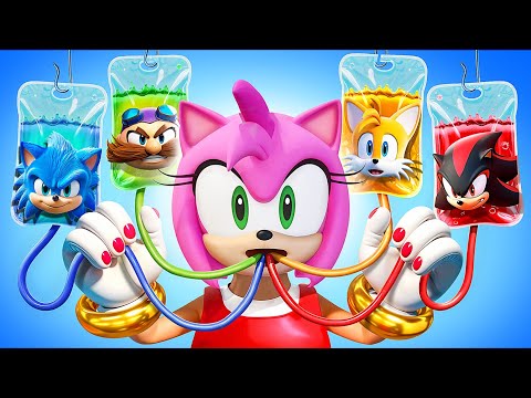 From Nerd to Beautiful Amy Rose / Extreme Superhero Transformation!