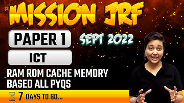 NTA UGC NET 2022 Paper 1 | ICT by Aditi Ma