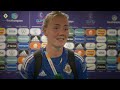 "Words don't describe the amazing fans we have here" - Jackie Burns