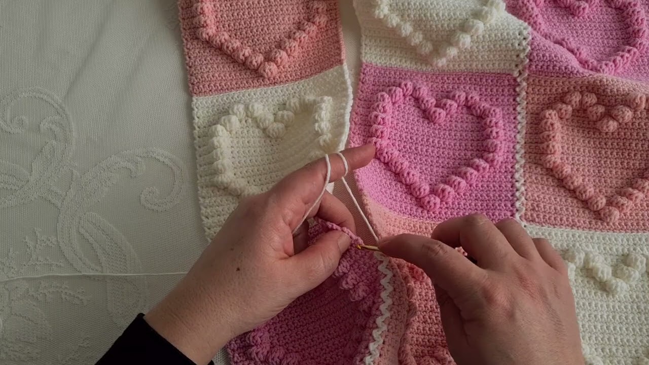 Kalpli Battaniye farklı birleştirme tekniği @1977ozlem