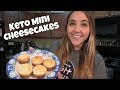 Keto Friendly Mini Cheesecakes | Quick & Easy Keto Dessert