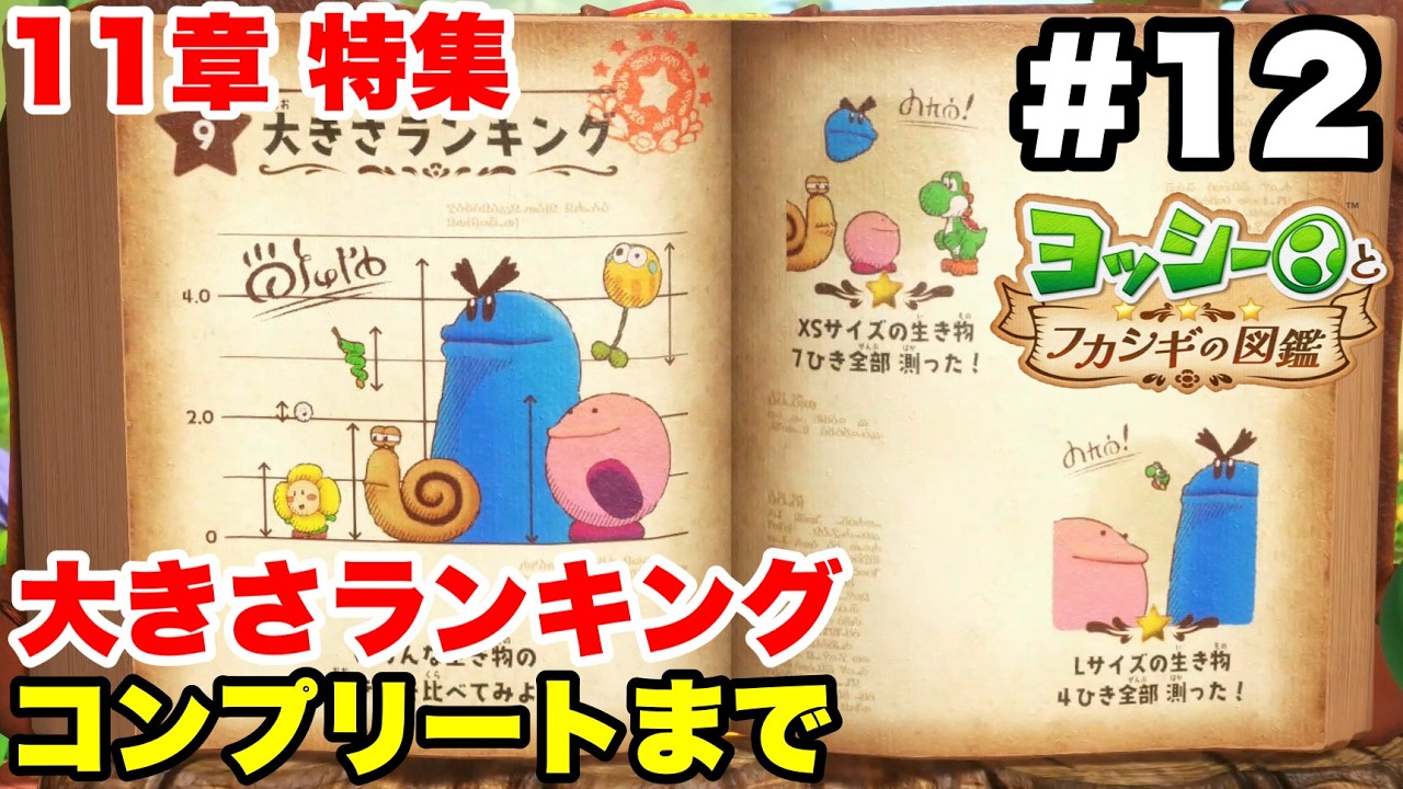 Yoshi and the Mysterious Book #12 Chapter 11 Special Feature: Size