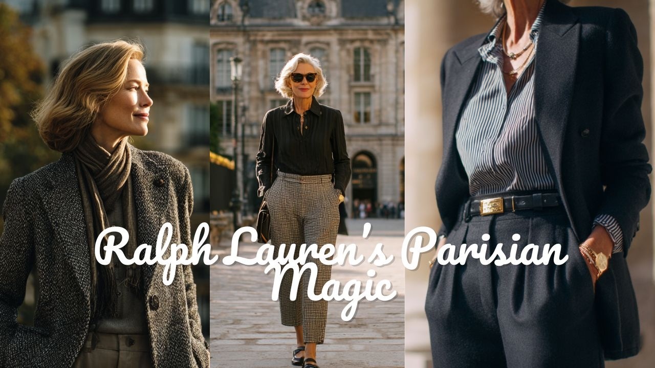 Ralph Lauren Fall/Winter 2025 | Parisian Elegance for Women Over 60