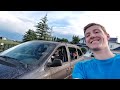 Turning our van into a convertible (day 3)