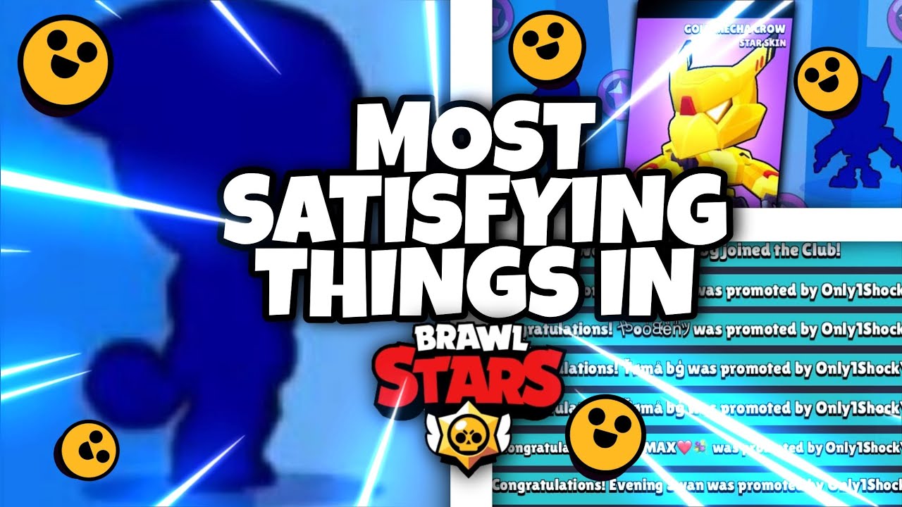 Most Satisfying Things in Brawl Stars...