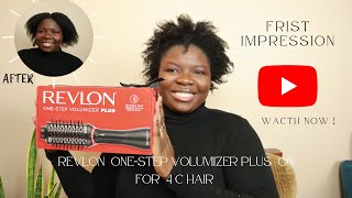 Can the Revlon One Step VOLUMIZER Plus Really Transform 4c Hair?