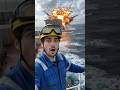 POV: Witnessing an Unexpected Explosion at Sea 😱🚢 #MaritimeSafety #OceanLife #ShipExplosion #shorts