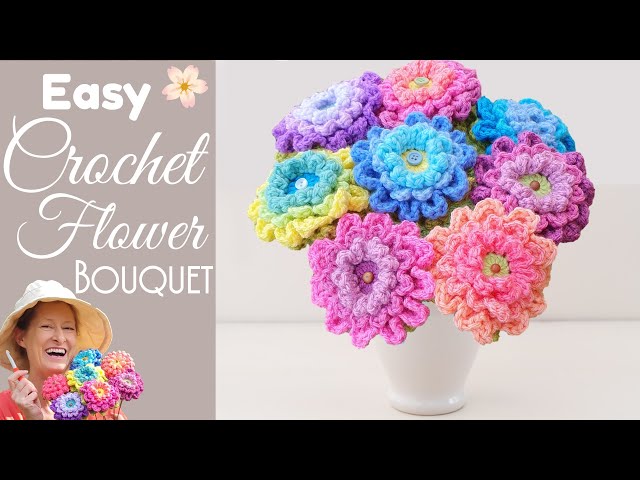 Crochet Flower Bouquet Patterns FREE