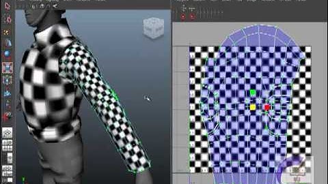Maya 2011Unfolding Uv Maps Part 3