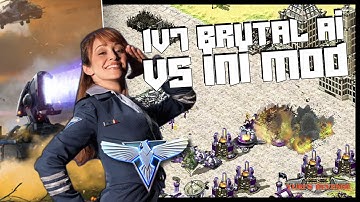 Red Alert 2 - Wicked Destruction - 1v7 BRUTAL AI