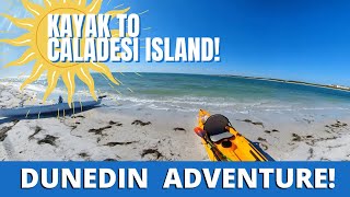 Kayaking to Caladesi Island from Dunedin, Florida Causeway