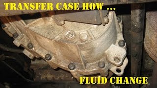 How to Change Transfer Case Fluid in HUMMER H3, GMC Canyon, Chevrolet Colorado