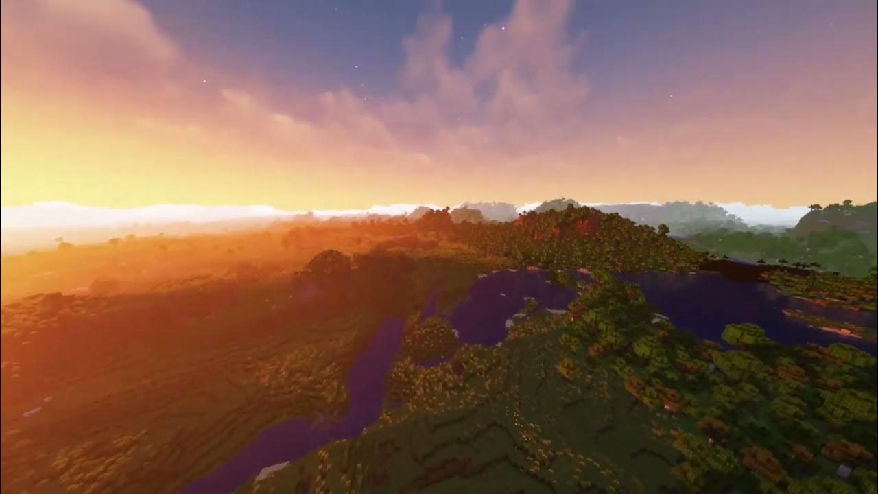 Minecraft 1 19 distant horizons and complementary shaders showcase on