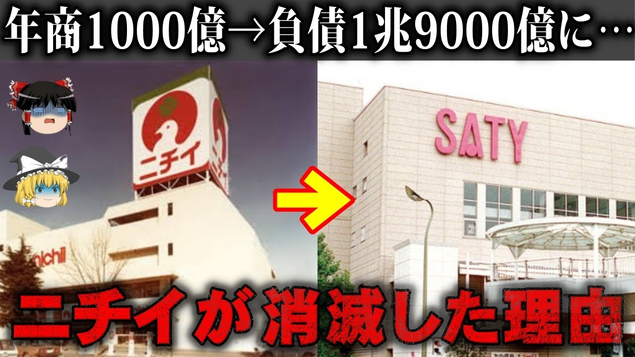 【ゆっくり解説】路線変更で大失敗…ニチイが消滅してしまった理由をゆっくり解説