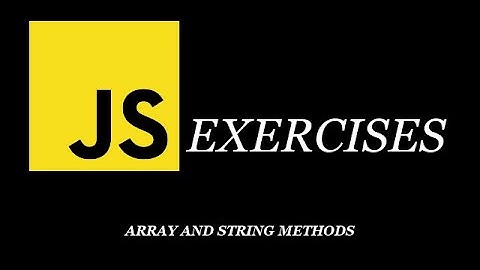 JAVASCRIPT BEGINNER EXERCISES - 5 PROBLEMS *WITH SOLUTIONS* - PART 2