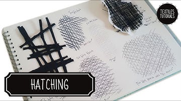 Sketchbook Ideas - Hatching - Mark Making