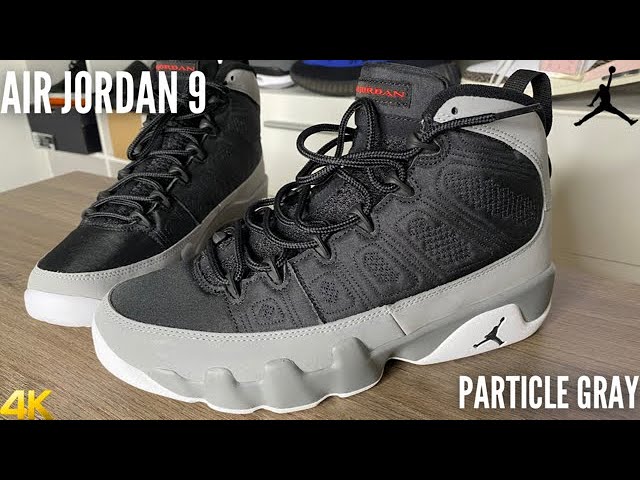 gray jordan 9s